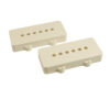 Replacement Pickup Cover Set Of 2 For Fender Jazzmaster White Open (1 set)
