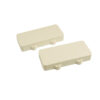 Replacement Pickup Cover Set Of 2 For Fender Jazzmaster White Closed (10 sets)