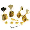 Gotoh 4 In Line Res-O-Lite Replacement Tuning Machines For Pre-CBS Fender Basses Gold