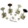 Gotoh 4 In Line Res-O-Lite Replacement Tuning Machines For Pre-CBS Fender Basses Nickel
