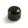 Knobs With Black Inlay - Dome Black