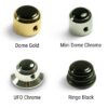 Knobs With Black Inlay
