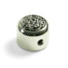 Knobs With Celtic Weave Inlay - Dome Chrome
