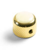 Knobs With Ivory Inlay - Dome Gold