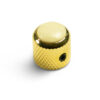 Knobs With Ivory Inlay - Mini Dome Gold
