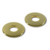 Straplock Ring Set With Solid Metal Design - Gold