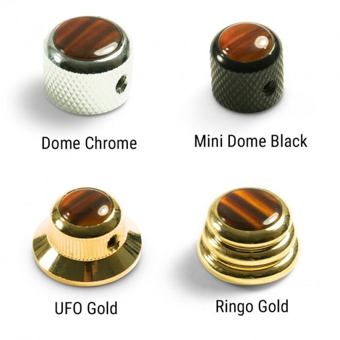 Knobs With Tortoise Inlay