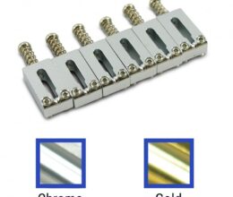 Replacement Solid Steel Tremolo Saddle Set