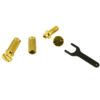 TonePros Locking Tailpiece Stud Set For PRS Gold