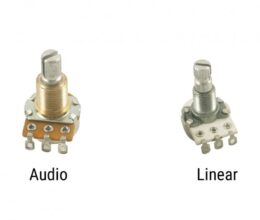Mini Potentiometer 500 kohm - Audio or Linear