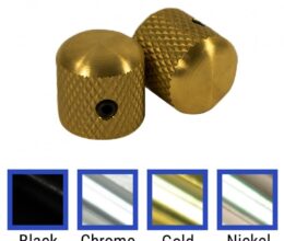 Brass Dome Knob Set Of 2 With 1/4 in. Internal Diameter