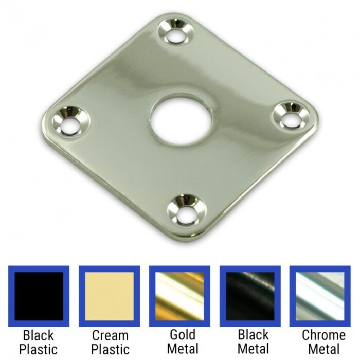 Square Jack Plate for Gibson Les Paul