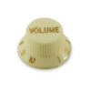 WD Stratocaster/UFO Style Knob Parchment Volume Only