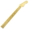 WD Licensed By Fender Replacement 22 Fret Neck For Stratocaster Modern C Maple
