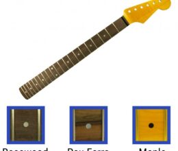 Replacement 21 Fret Vintage Neck For Stratocaster Modern C