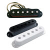 Habanero Pickups by Grover Jackson Serrano Single Coil Pickup - Middle - Black and White covers