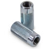Fine Knurl Anchor Bushings For Stop Tailpiece Studs Zinc With Metric Thread