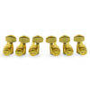 3 Per Side Locking Contemporary Diecast Series Tuning Machines Gold