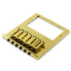 Contemporary Humbucker Bridge For Fender Telecaster With Brass Saddles Gold