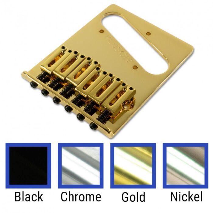 Contemporary Replacement Bridge For Fender Telecaster With Brass Or Steel Saddles