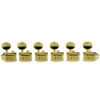 6 In Line Locking Deluxe Series Tuning Machines Gold