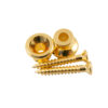 Strap Button Set Of 2 For Gibson Style Guitars Gold