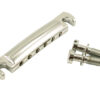 USA Aluminum Stop Tailpiece With Steel Studs Chrome