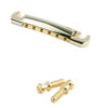 USA Steel Stop Tailpiece With Steel Studs Gold