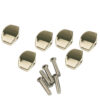 Replacement Button Set For Contemporary Diecast Series Tuning Machines Large Traditional Nickel