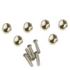 Replacement Button Set For Contemporary Diecast Series Tuning Machines Small Oval Nickel