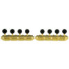 4 On A Plate Supreme Series A Style Mandolin Tuning Machines Gold With Black Buttons