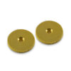 USA Brass ABR Thumbwheel Set of 2 Gold
