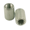 USA Anchor Bushings For Stop Tailpiece Studs Zinc With USA Thread - Vintage Coarse Knurl - 0.750 in.