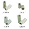 Anchor Bushings For Stop Tailpiece Studs Zinc With USA Thread