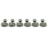 3 Per Side Vintage Diecast Series Tuning Machines Chrome With Metal Oval Button