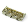 1/2 Size Replacement Bridge For Fender Telecaster Steel With Brass Saddles - Satin Nickel