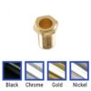 Replacement Threaded Hex Head Bushing For Contemporary Diecast Series Tuning Machines